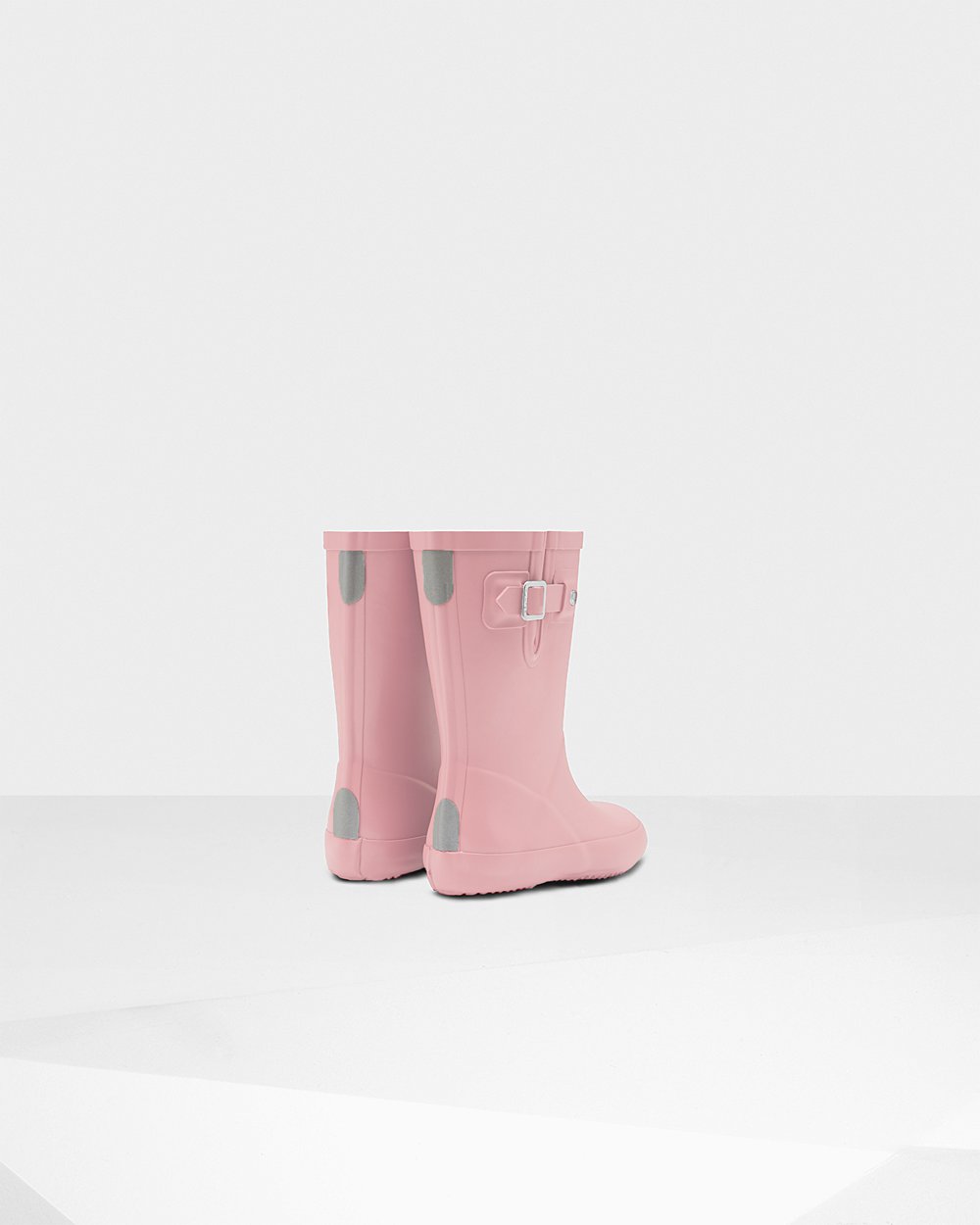 Kids Hunter Original First Flat Sole | Rain Boots Pink | NZ-79530-CWEQ